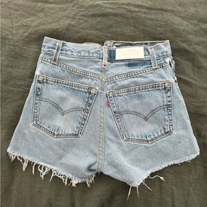 RE/DONE Levi’s High Waisted Shorts